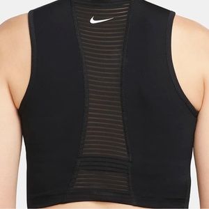 Nike Pro Dri-Fit Cropped Zip Tank Top XXL